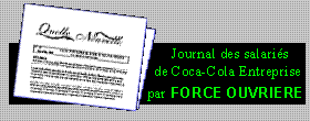 Naviguer sur le site de FORCE OUVRIERE Coca-Cola Entreprise